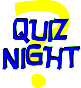 Quiz Night is on September 12th