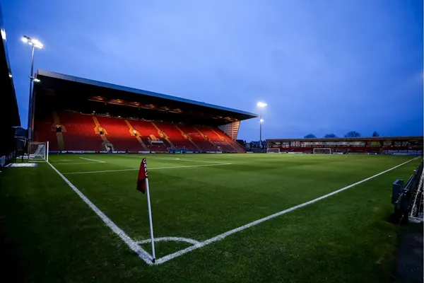 An image of Crewe Alexander Football Club and their Mornflake Stadium