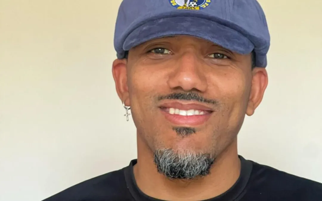 Monty receives his cap