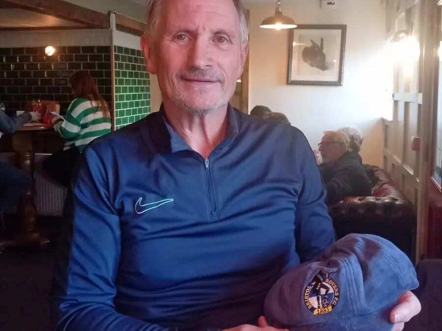 Phil Bater cap presentation