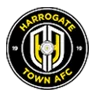 The team badge of Harrogate Town AFC