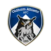 The team badge of Oldham Athletic